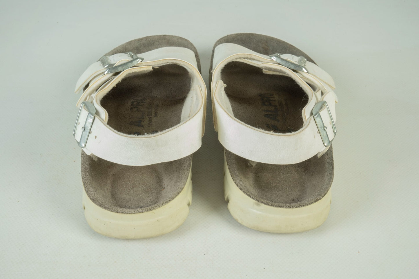 Birkenstock Alpro Milano Classic Comfort Women's White Shoes Sandals 37 240CM L6