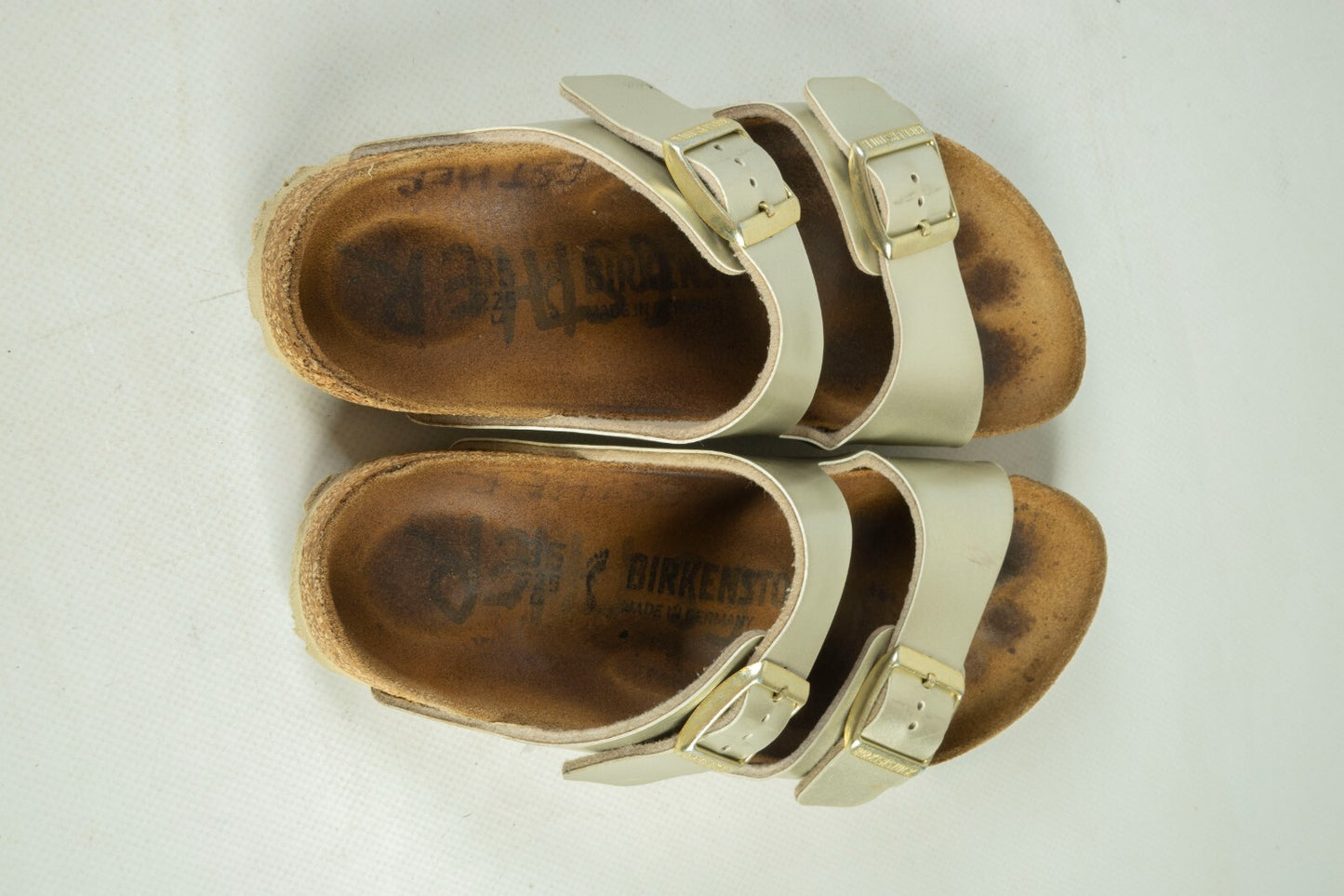 Birkenstock Arizoa Golden Women's Shoes Sandals Size US 4 EUR 35 225CM